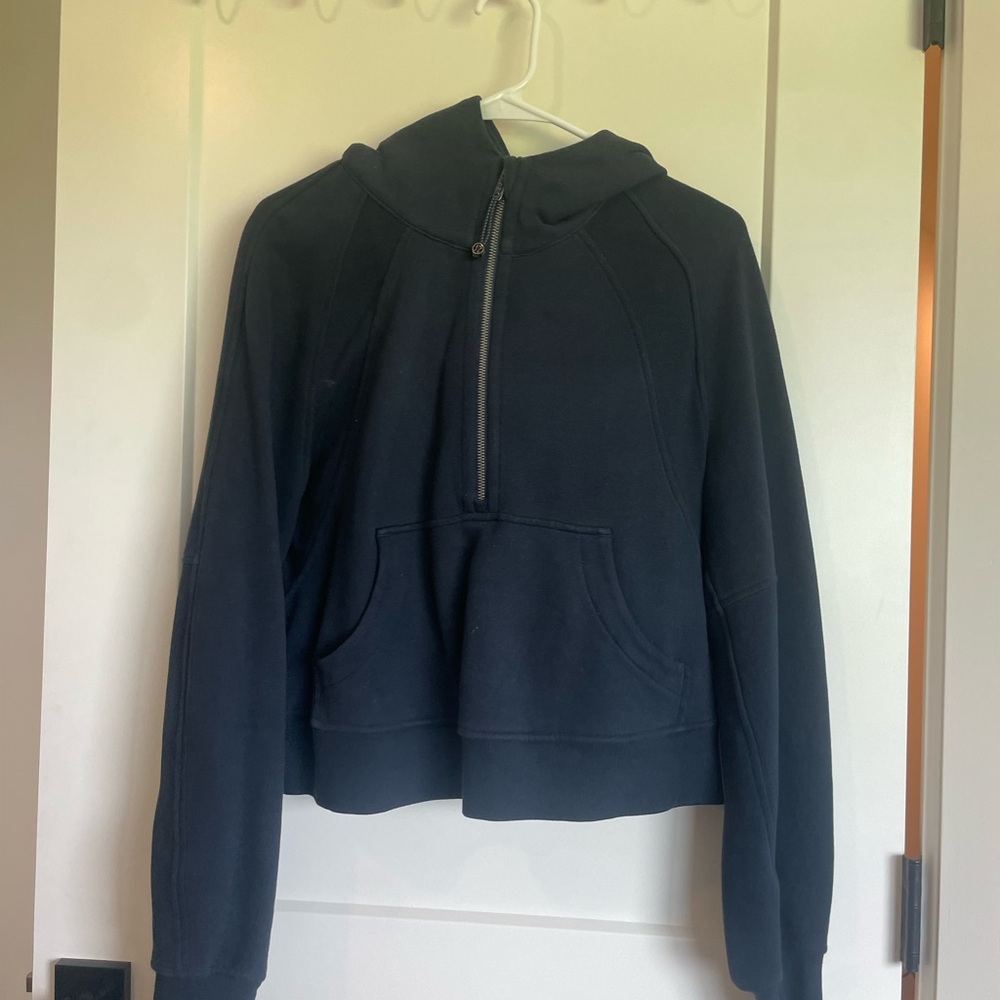 lululemon navy half zip Jacket